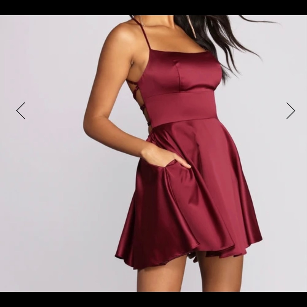 Satin formal/party dress